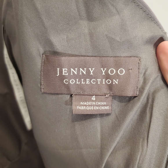 NEW Jenny Yoo Collection Sabine Bridesmaid Dress in Thistle Size 4 - Picture 7 of 10